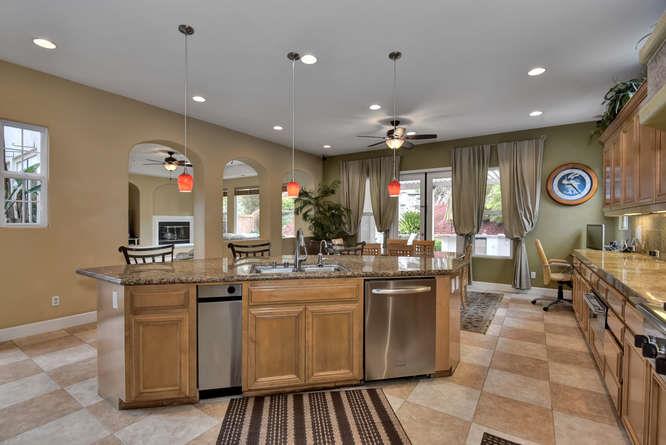 2820 Club Drive Gilroy, CA 95020 - Photo 10 of 43 a kitchen with lots of counter top space