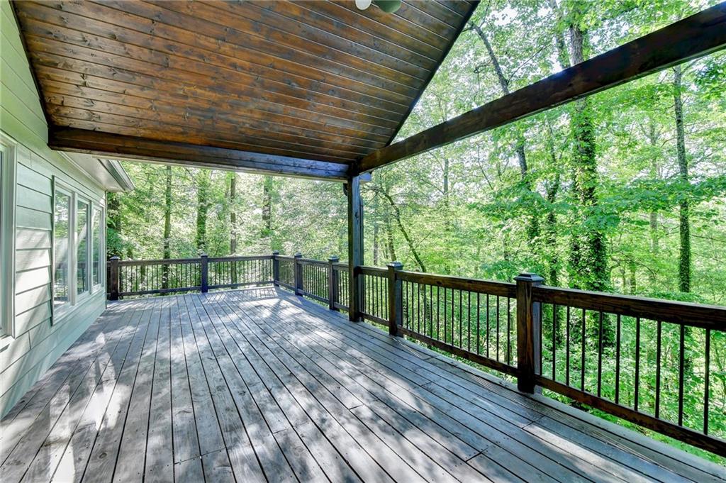 975 Timber Lake Trail Cumming, GA 30041 - Photo 82 of 82 a view of porch with wooden floor in outdoor space