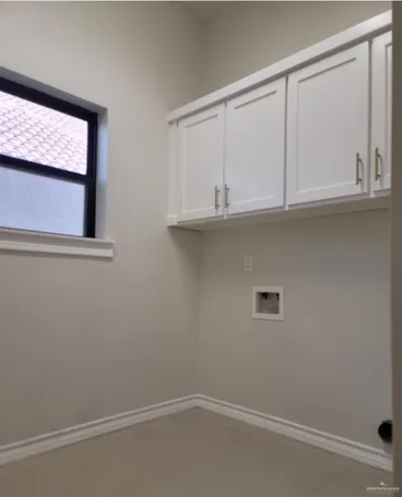 a room with storage and utility