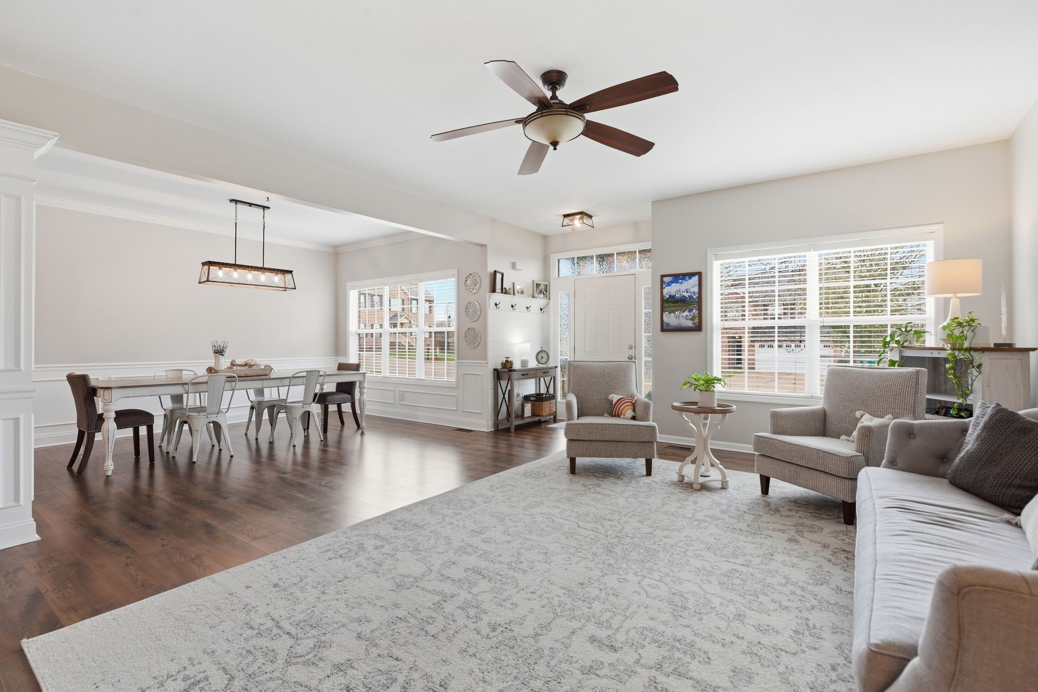 1723 Stephenson Lane Spring Hill, TN 37174 - Photo 11 of 48 a living room with furniture and a large window