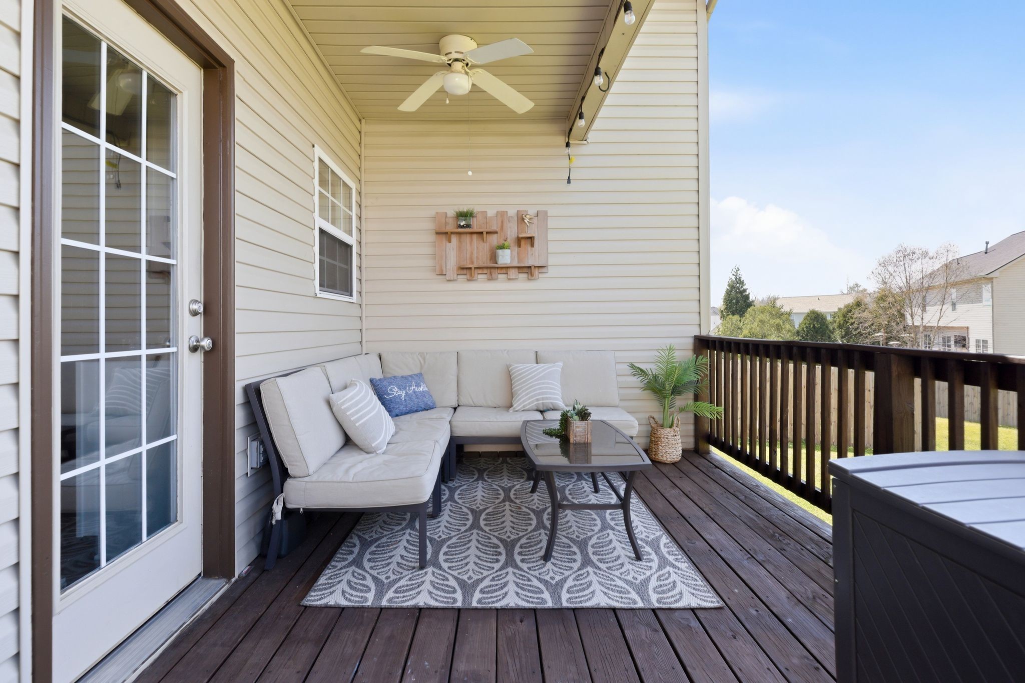 1723 Stephenson Lane Spring Hill, TN 37174 - Photo 48 of 48 a balcony with wooden floor and furniture