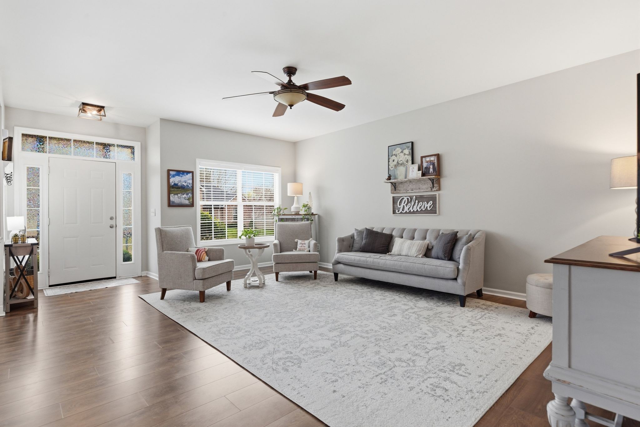 1723 Stephenson Lane Spring Hill, TN 37174 - Photo 10 of 48 a living room with furniture and a large window