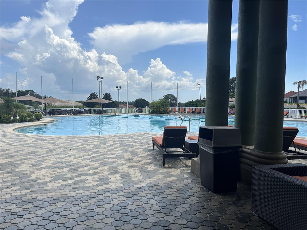 587 North Riva Ridge Path Inverness, FL 34453 - Photo 32 of 44 a view of a terrace with sitting area