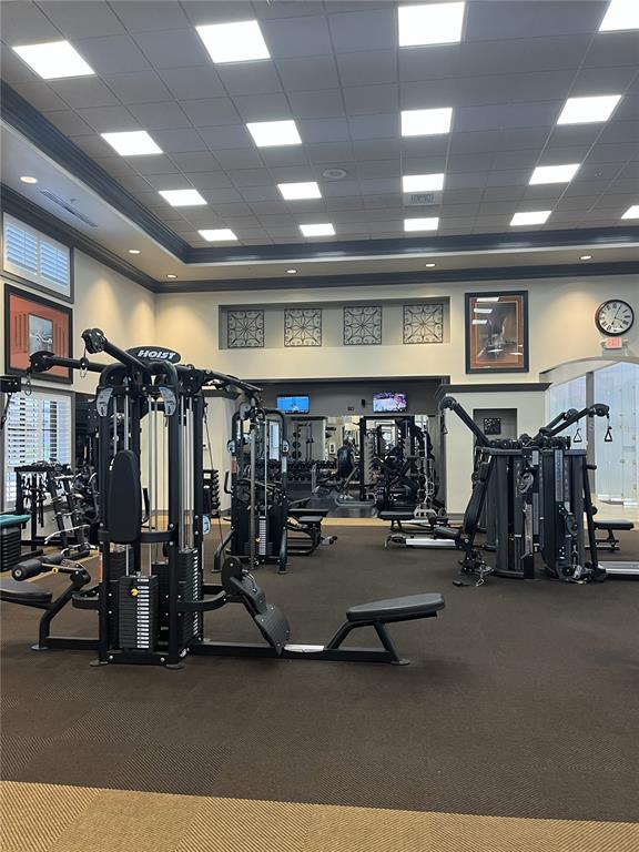 587 North Riva Ridge Path Inverness, FL 34453 - Photo 37 of 44 a view of a room with gym equipment