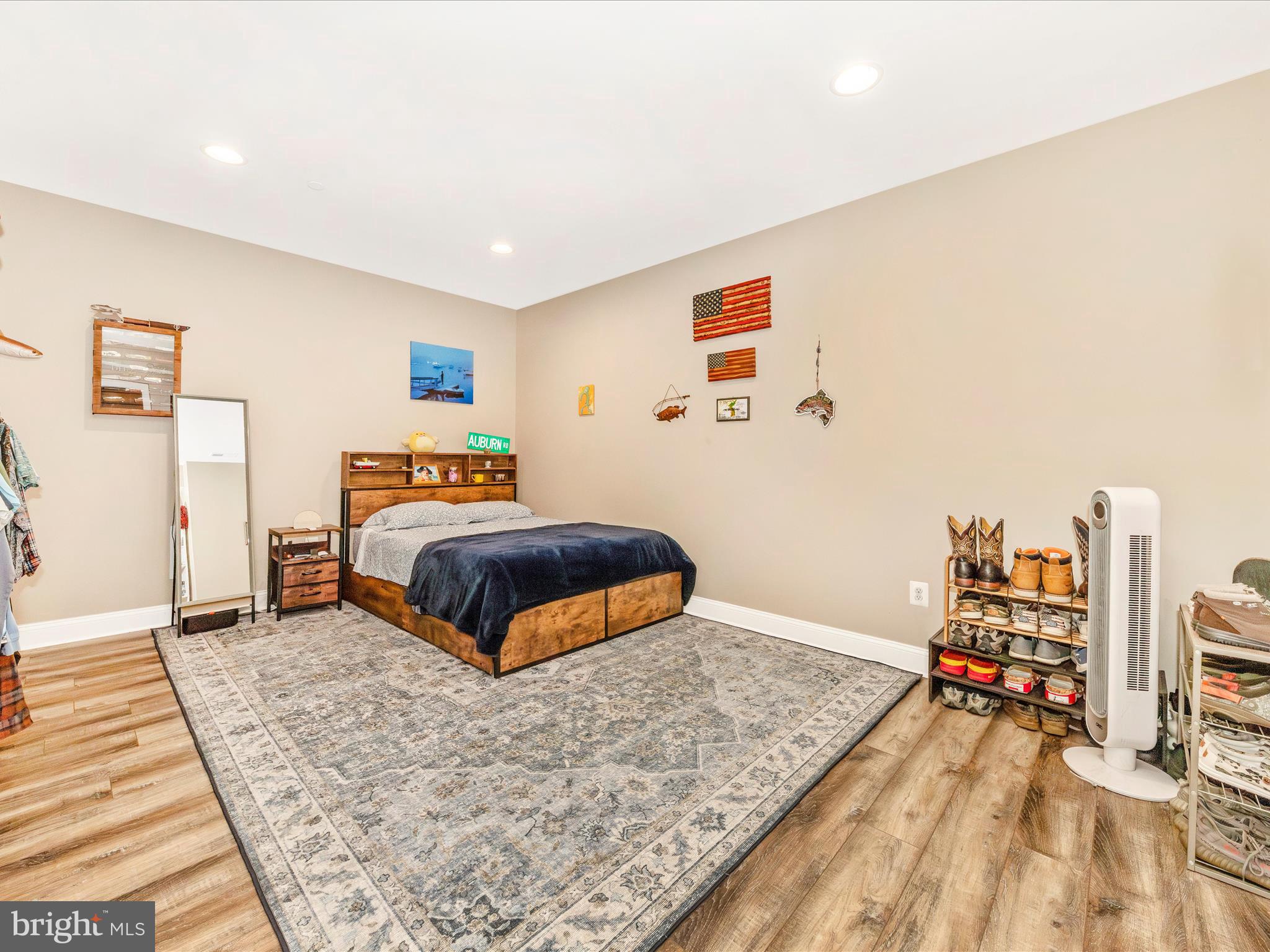 7788 Old Receiver Road Frederick, MD 21702 - Photo 41 of 51 a bedroom with a bed and a flat screen tv