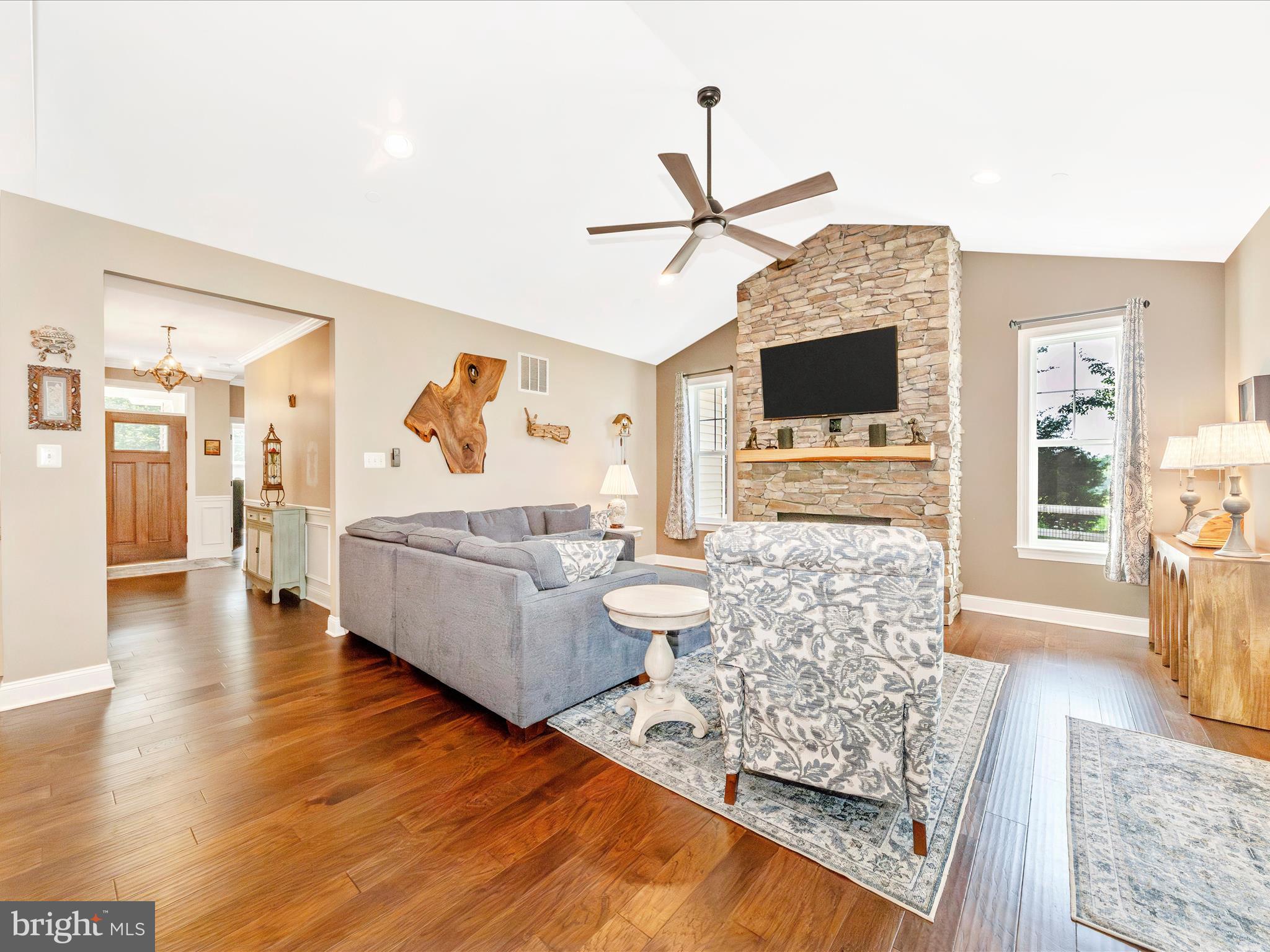 7788 Old Receiver Road Frederick, MD 21702 - Photo 10 of 51 a living room with furniture and a flat screen tv