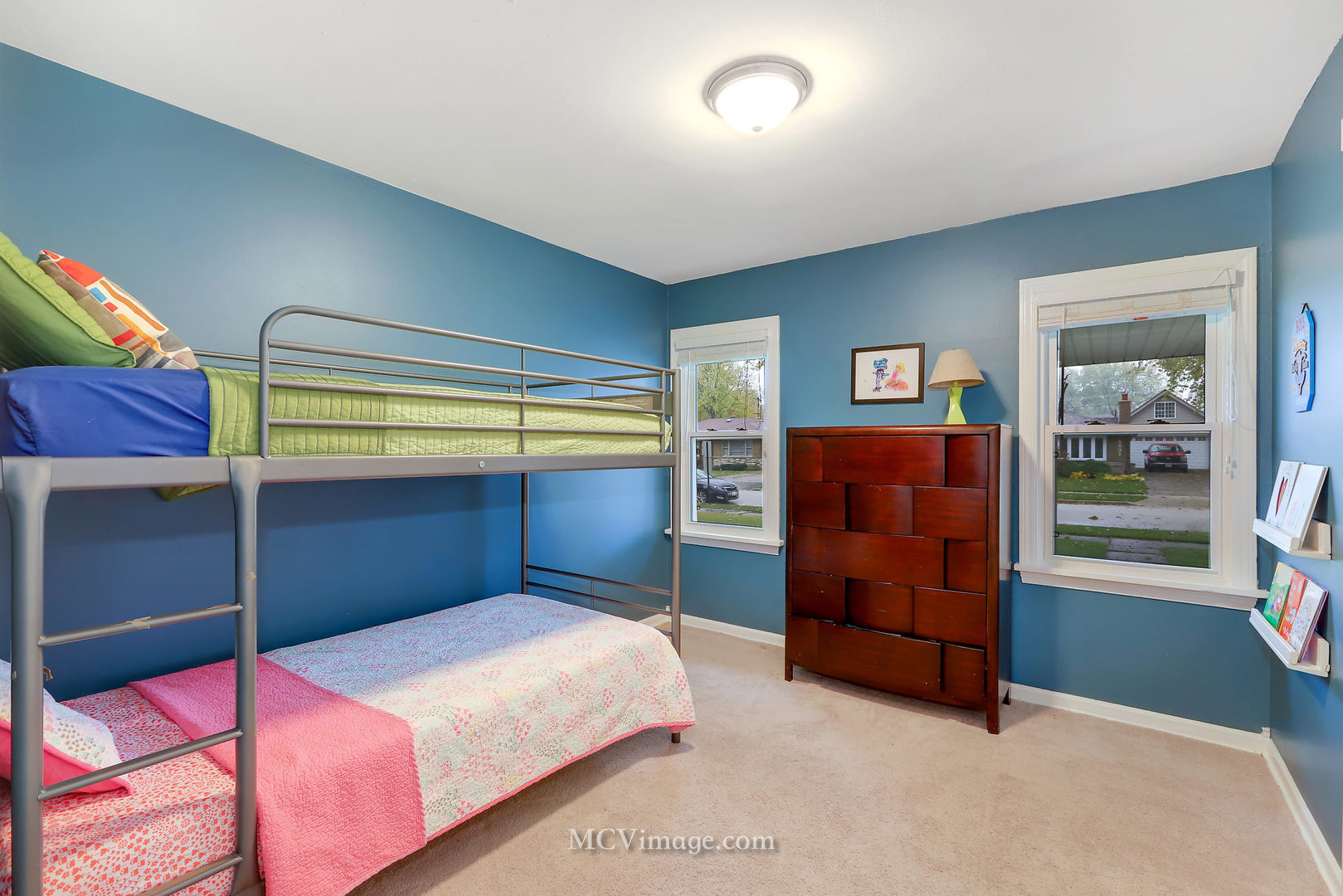5830 108th Place Chicago Ridge, IL 60415 - Photo 15 of 28 a bedroom with a bed and a window