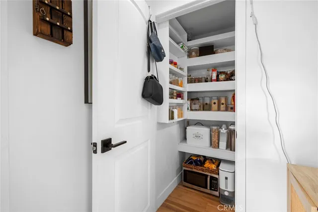 a bathroom with a sink and vanity
