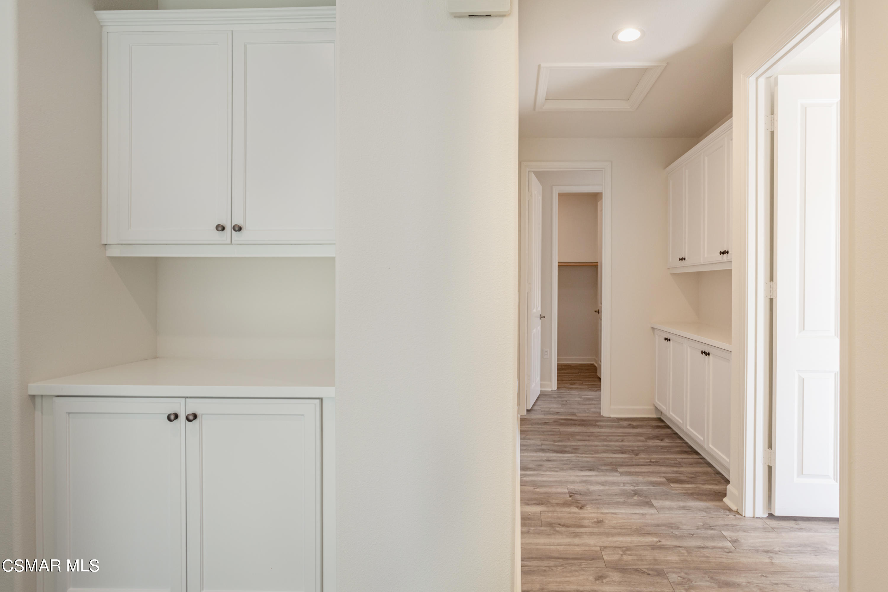 1620 Range Road Oxnard, CA 93036 - Photo 17 of 34 a view of a hallway with wooden floor