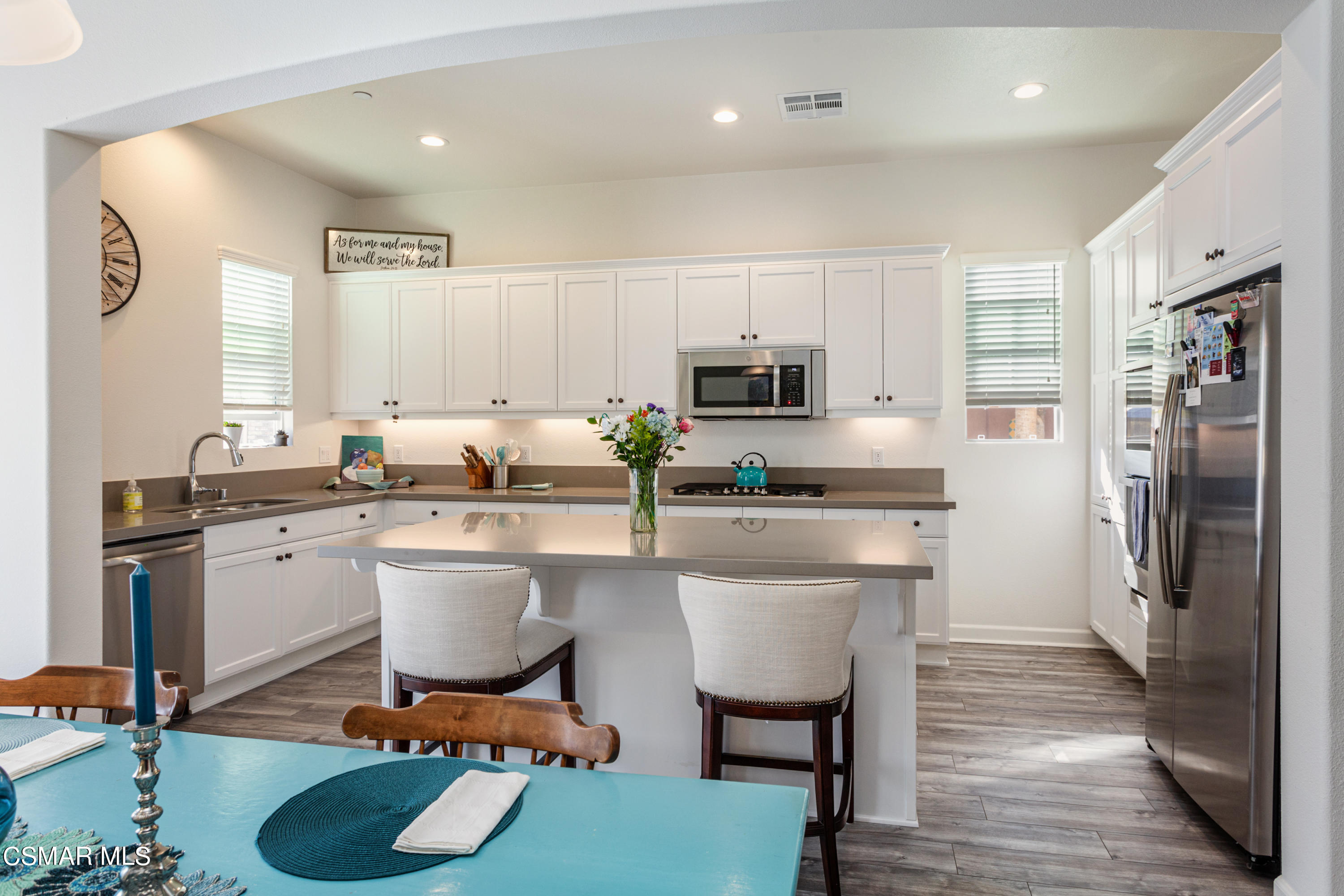 1620 Range Road Oxnard, CA 93036 - Photo 9 of 34 a kitchen with kitchen island granite countertop a sink appliances and cabinets
