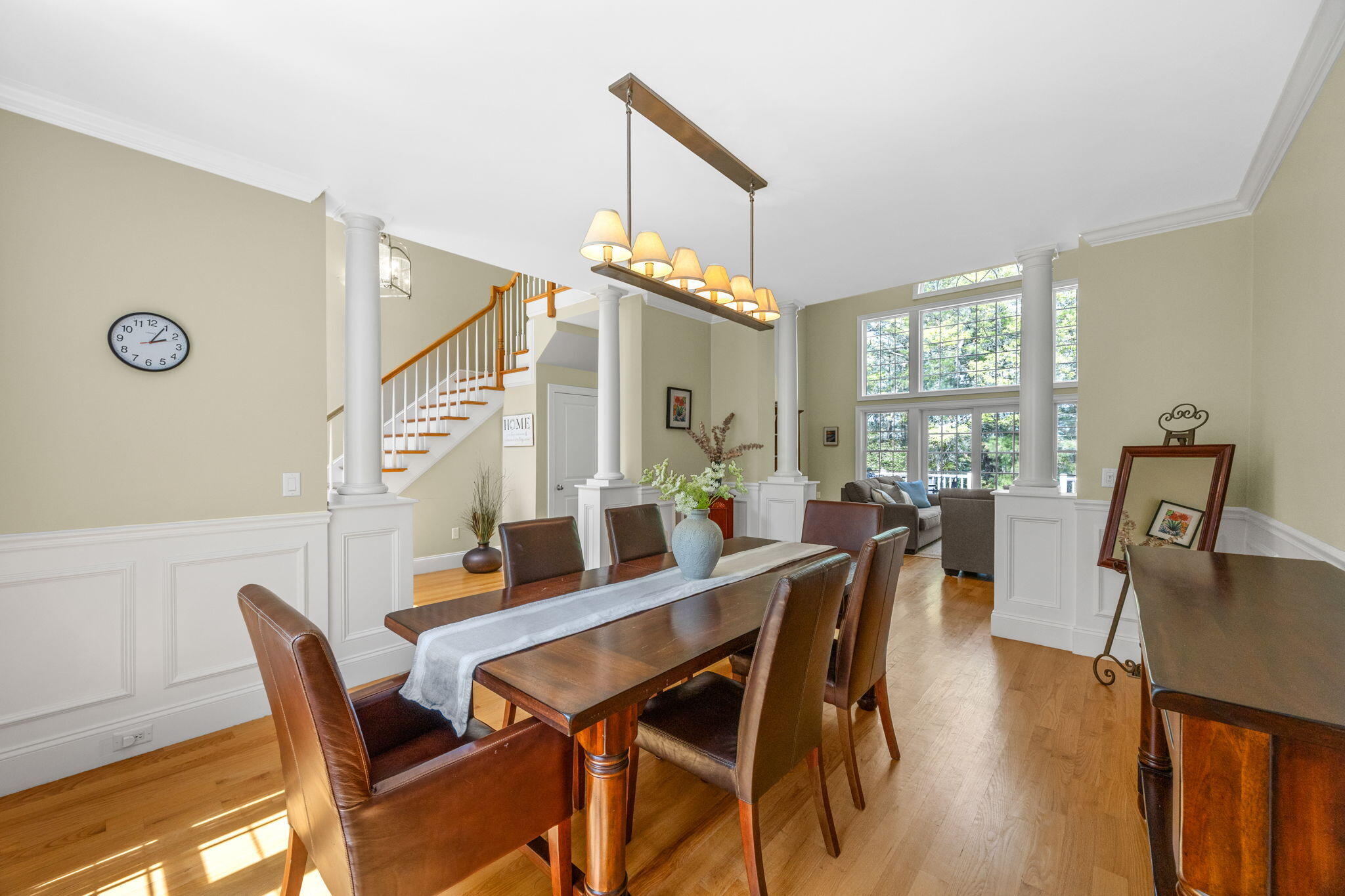 17 Payamps Road Mashpee, MA 02649 - Photo 23 of 72 a view of a dining room with furniture and wooden floor
