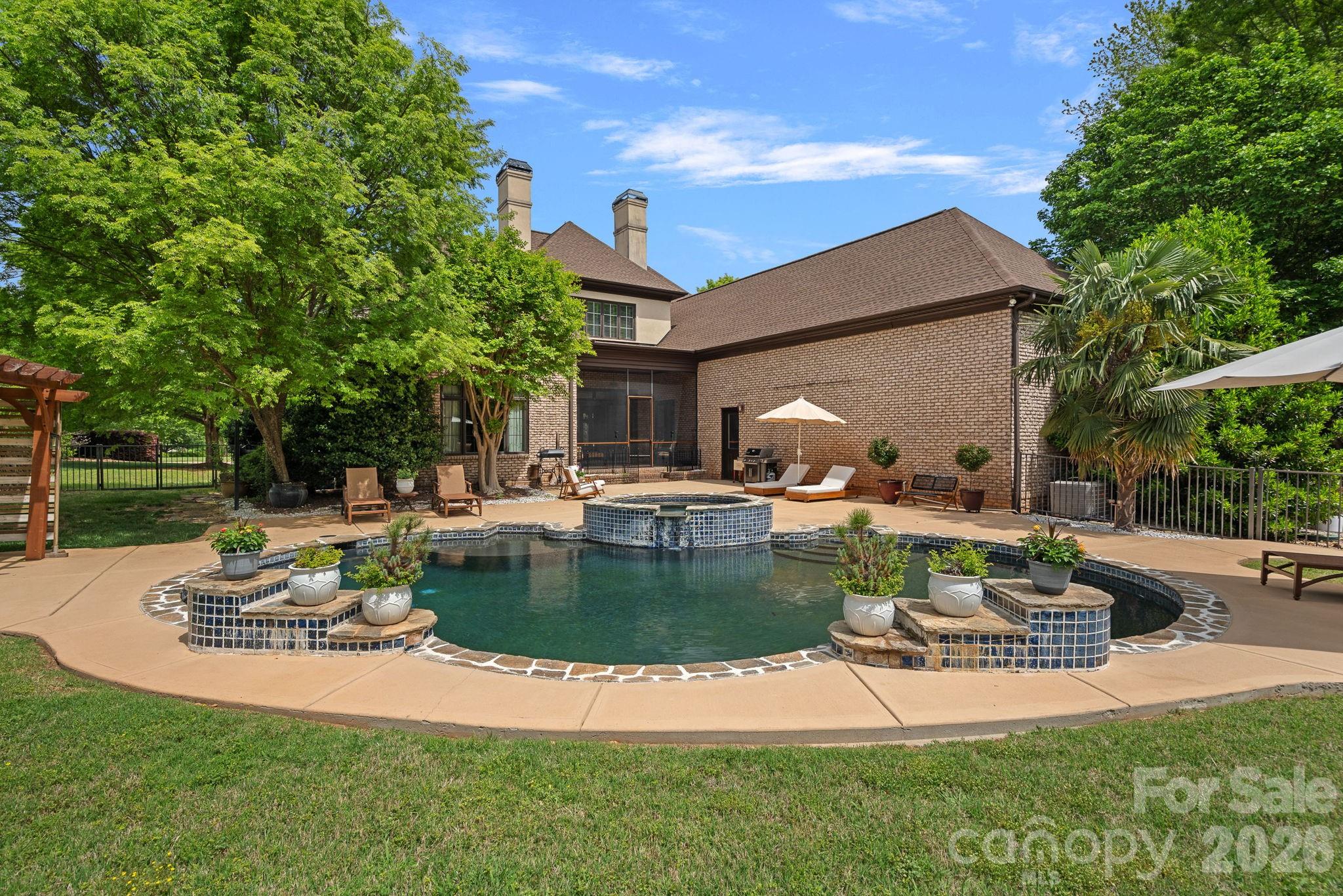 123 Cape Cod Way Mooresville, NC 28117 - Photo 3 of 48 a view of a backyard with sitting area