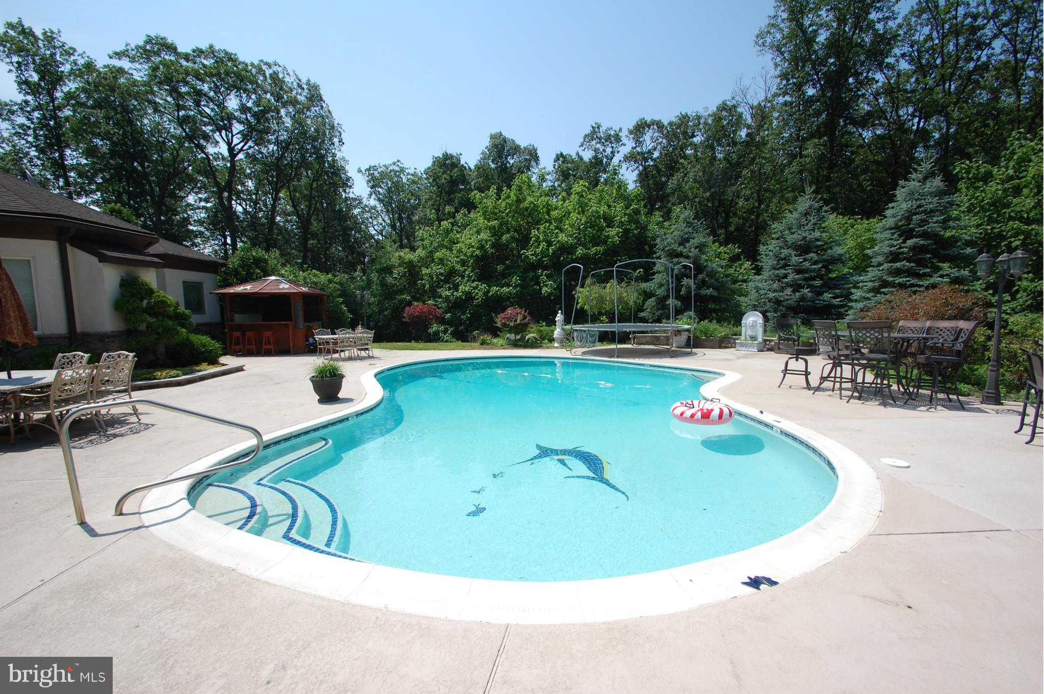 3840 Hooper Road New Windsor, MD 21776 - Photo 24 of 30 a view of a swimming pool with a patio