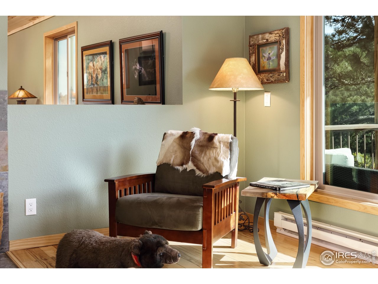 321 May Avenue Lyons, CO 80540 - Photo 12 of 50 a living room with furniture and a window