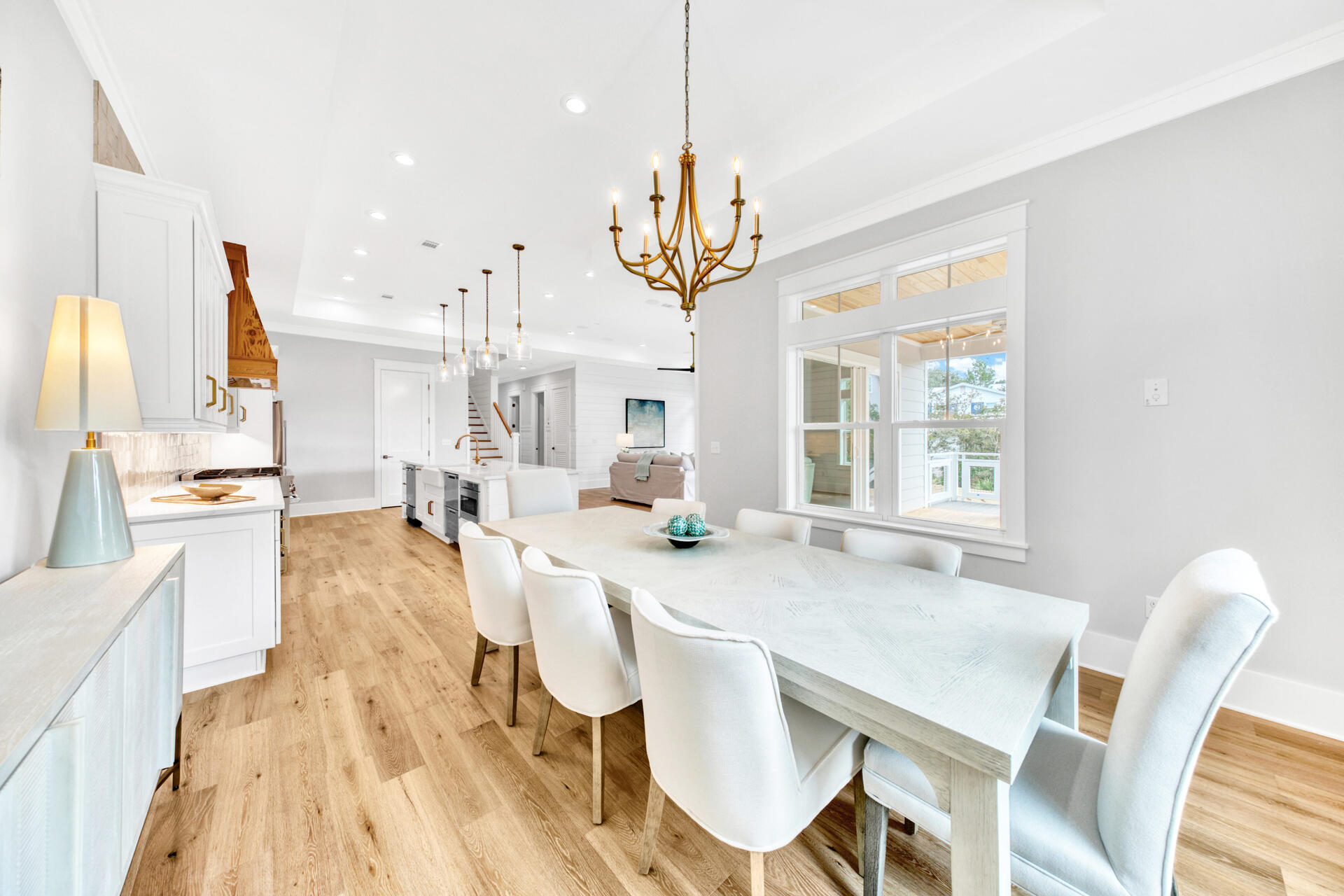 133 Dune Drive Santa Rosa Beach, FL 32459 - Photo 15 of 64 a view of a dining room with furniture window and outside view