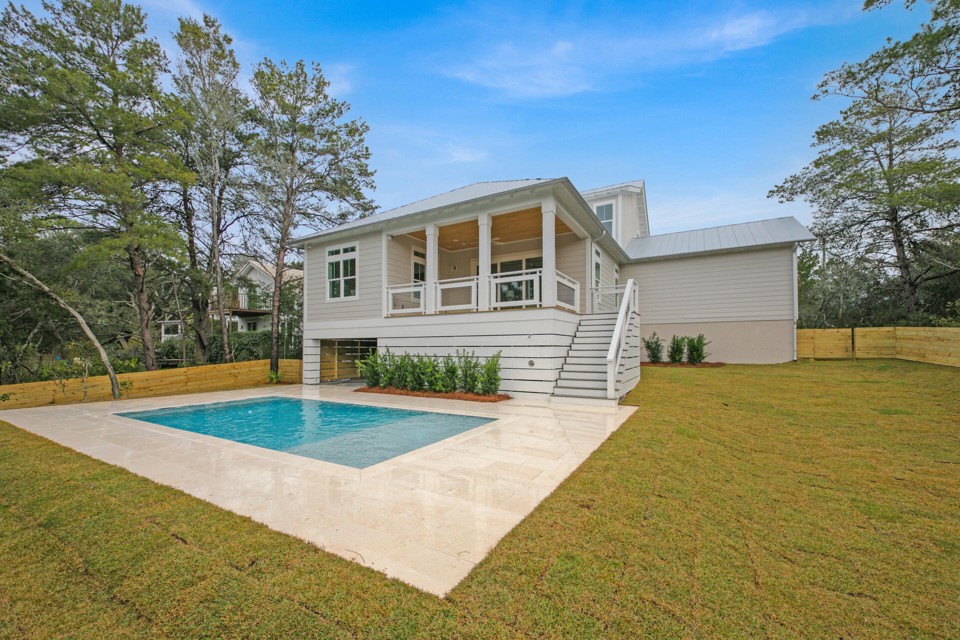 133 Dune Drive Santa Rosa Beach, FL 32459 - Photo 61 of 64 a view of outdoor space yard swimming pool and porch