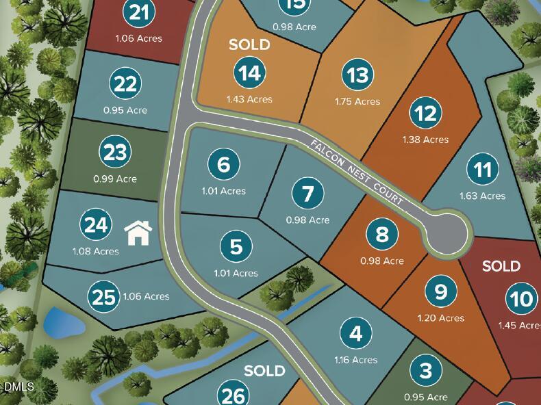 6477 Sanctuary Falls Drive Raleigh, NC 27614 - Photo 6 of 36 Sanctuary Site Map Locator