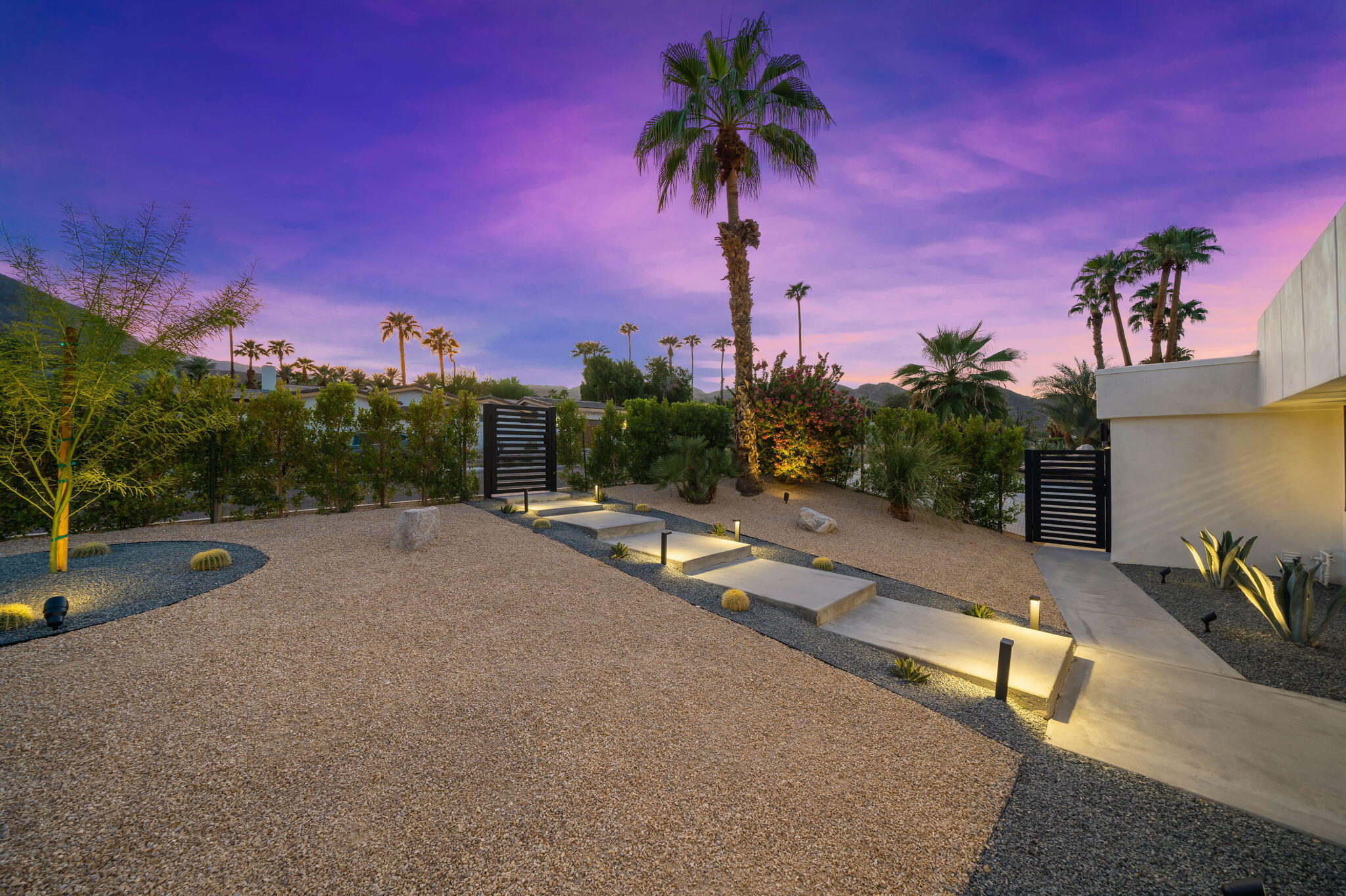 71540 Halgar Road Rancho Mirage, CA 92270 - Photo 11 of 51 a swimming pool with outdoor seating and yard
