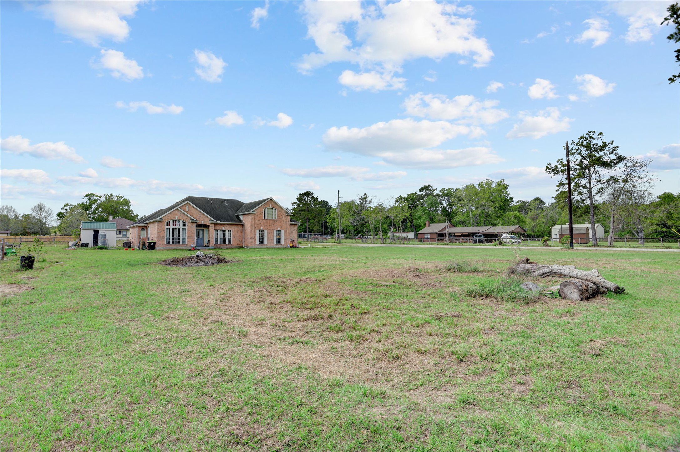 7022 Treaschwig Road Spring, TX 77373 - Photo 17 of 18 a view of a house with a big yard