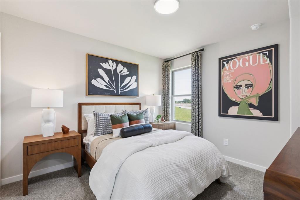8204 Coastal Lane Pilot Point, TX 76258 - Photo 26 of 32 Bedroom in the Magnolia home plan by Trophy Signature Homes – REPRESENTATIVE PHOTO