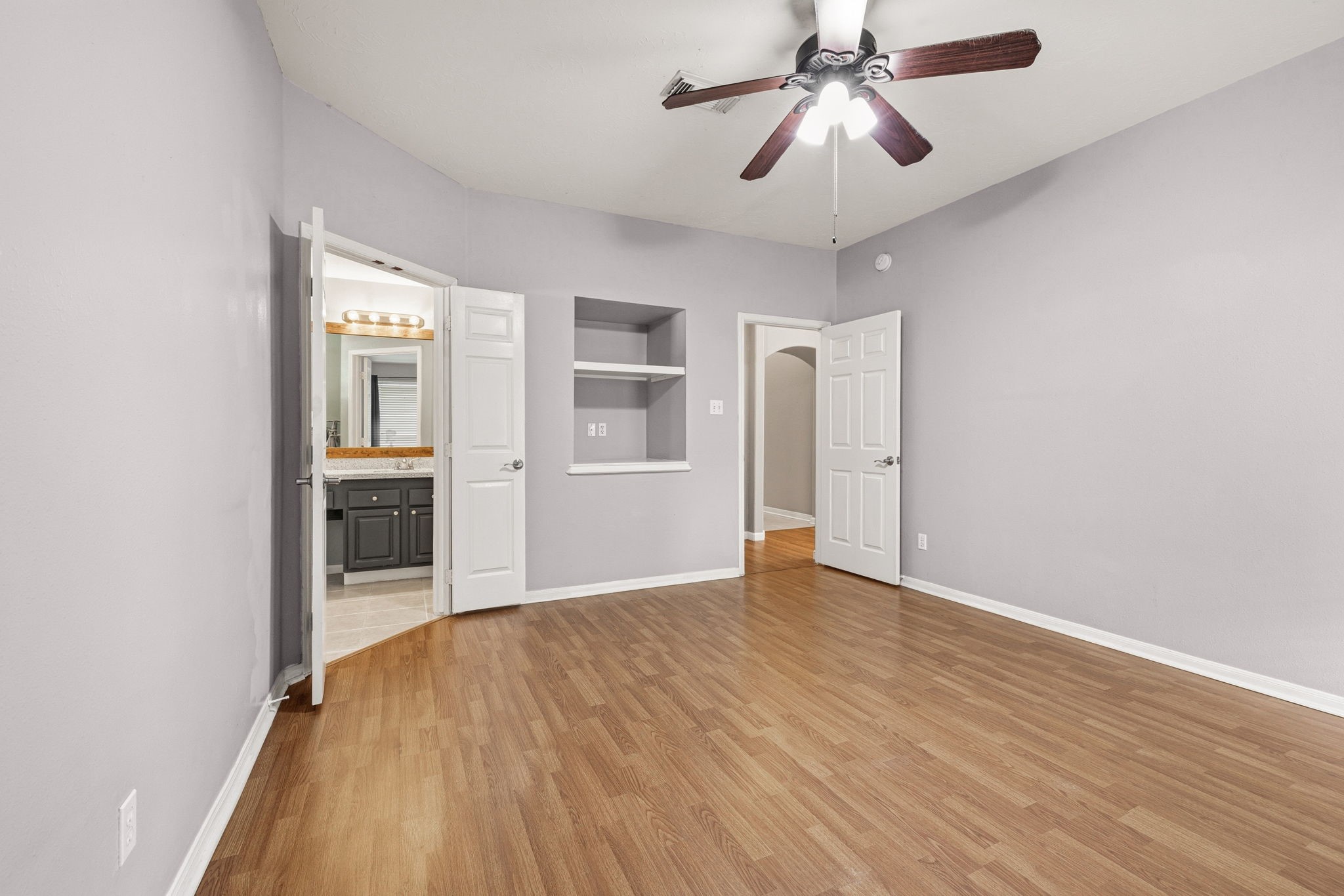 9109 Benwick Street Spring, TX 77379 - Photo 21 of 33 Primary Suite, split plan separate from secondary Bedrooms.