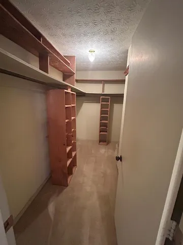 a view of walk in closet