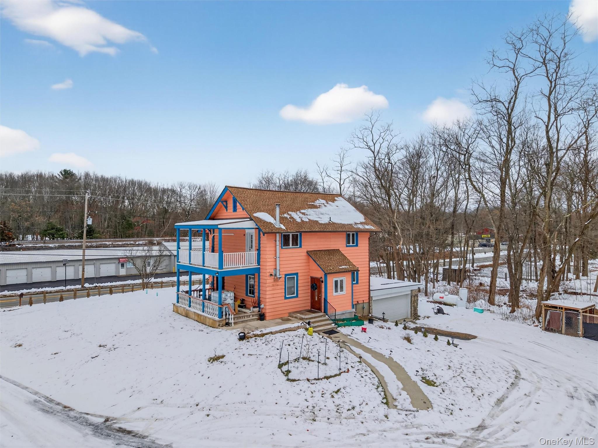 3 Old Country Road Otisville, NY 10963 - Photo 28 of 50 a view of a houses with a snow