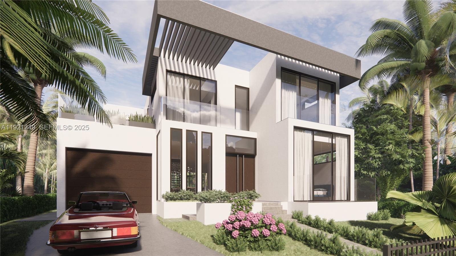 6020 Alton Road Miami Beach, FL 33140 - Photo 3 of 7 a front view of a house with a yard