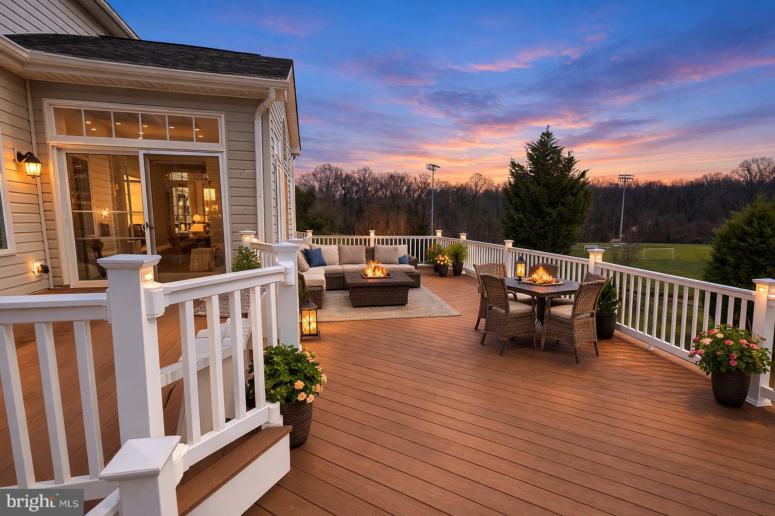 5111 Honeybrook Way Perry Hall, MD 21128 - Photo 20 of 20 a view of a patio with a table