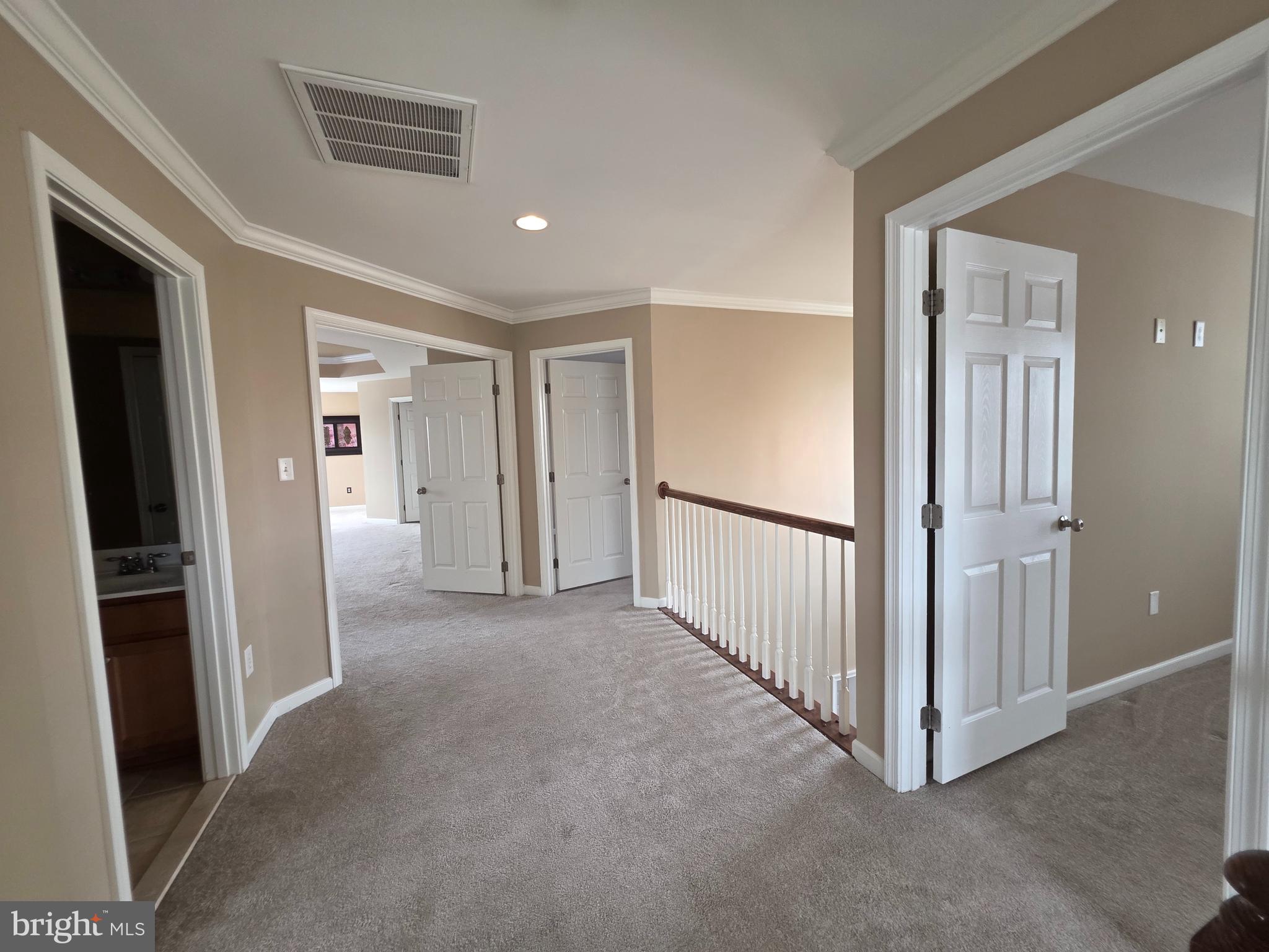 5111 Honeybrook Way Perry Hall, MD 21128 - Photo 9 of 20 wooden floor in a hall with an entryway and a room