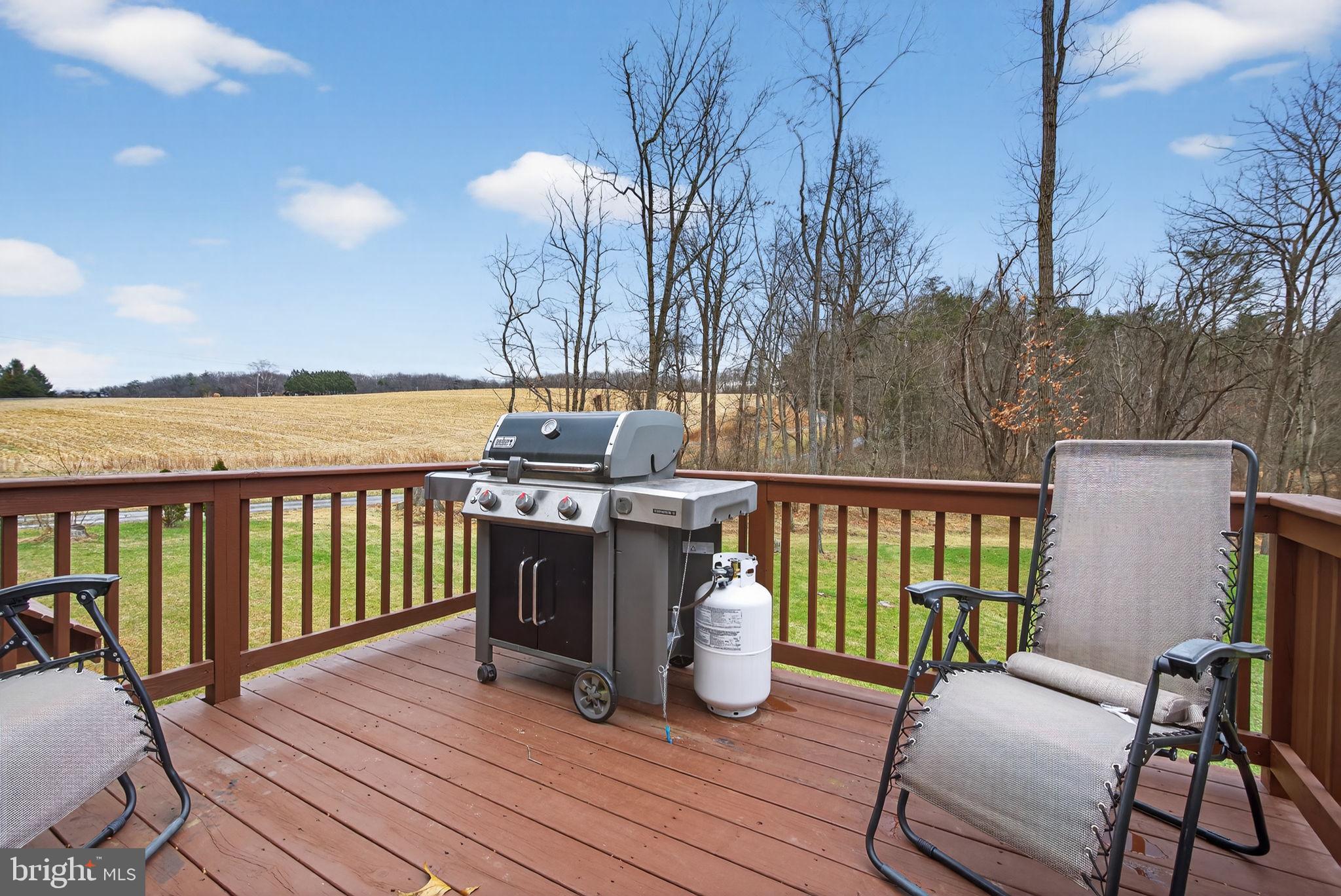849 Sugar Run Road Millerstown, PA 17062 - Photo 25 of 34 a view of a chairs on the deck