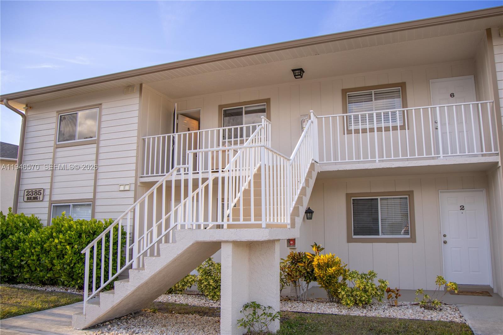 a front view of a house with entryway