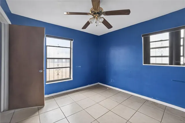 a view of a backyard with porch