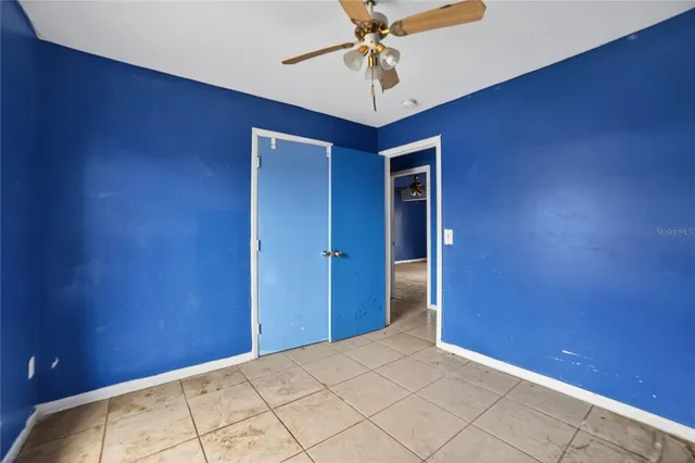 a view of empty room