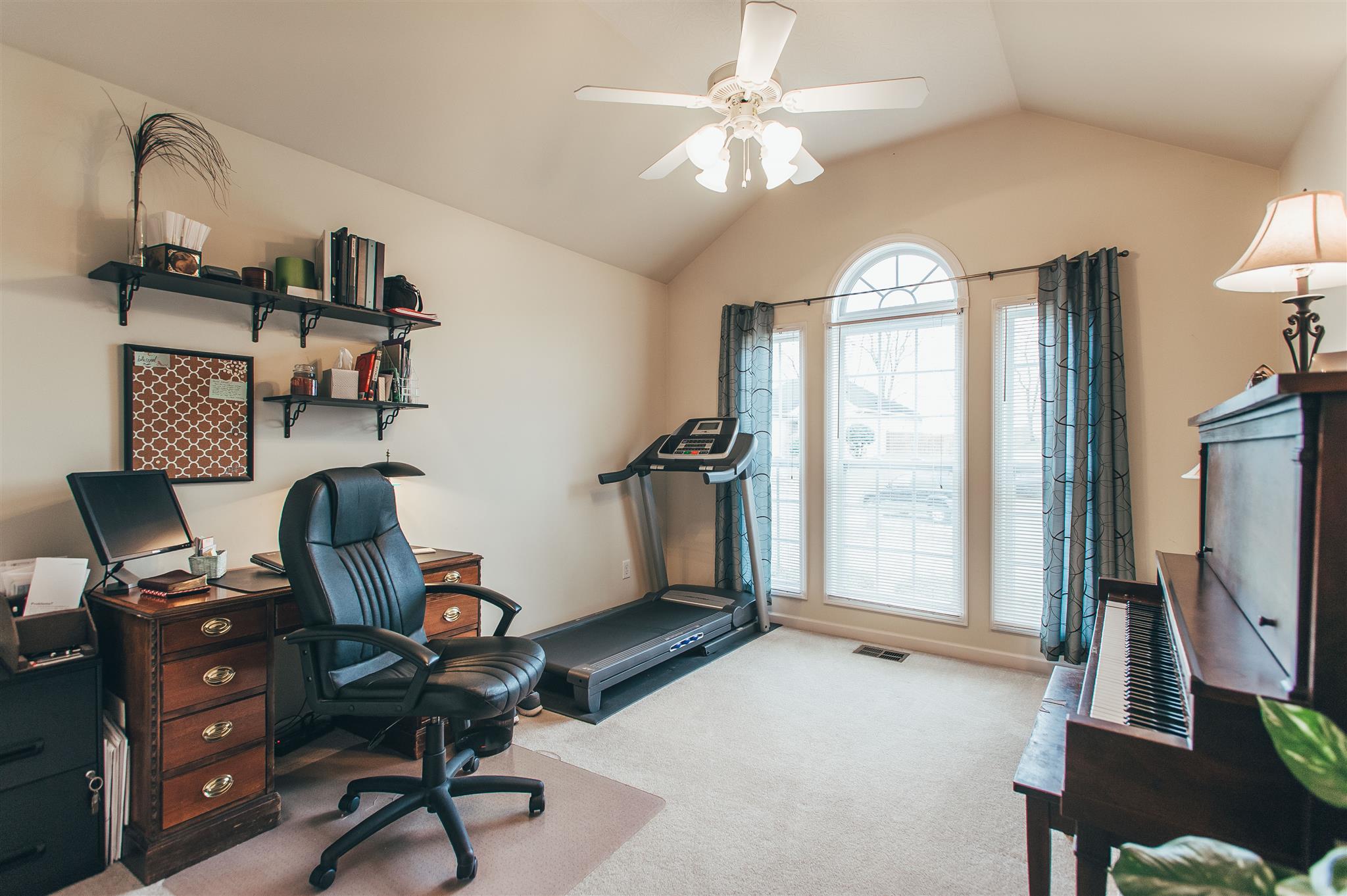 134 Abbey Road Gallatin, TN 37066 - Photo 15 of 18 a view of a workspace with furniture and a window