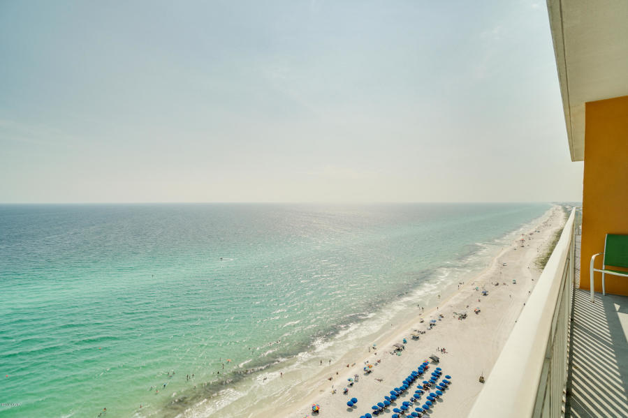 17739 Front Beach Road, Unit 1902W Panama City Beach, FL 32413 - Photo 22 of 30 a view of an ocean beach