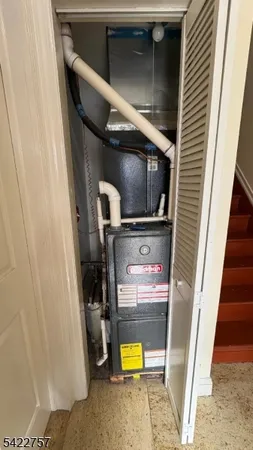 a view of storage and utility room