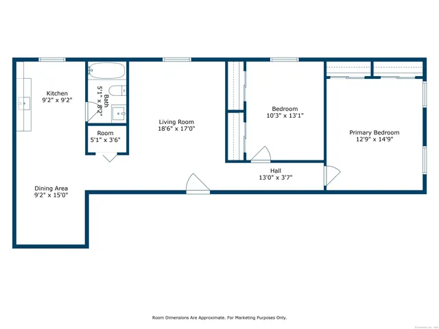 a picture of a floor plan