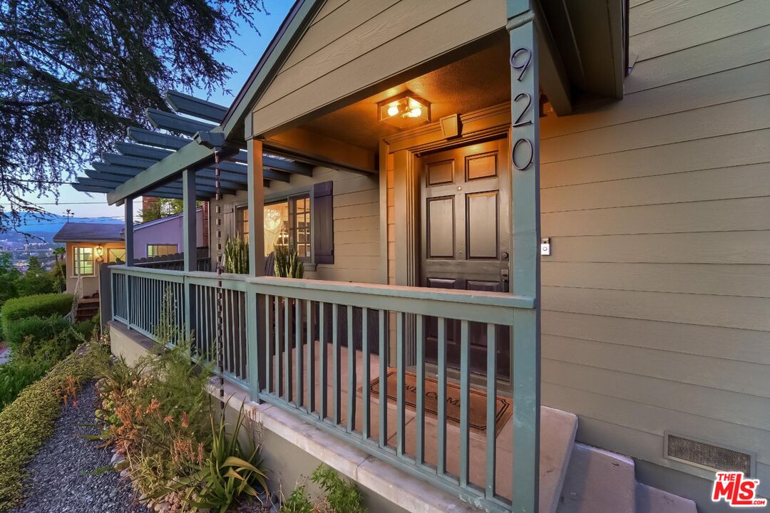 920 Highline Road Glendale, CA 91205 - Photo 1 of 49 a view of a porch with furniture