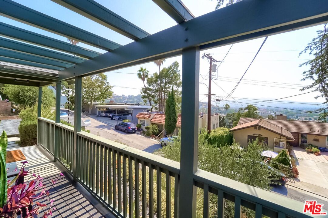 920 Highline Road Glendale, CA 91205 - Photo 6 of 49 a view of a city from a balcony