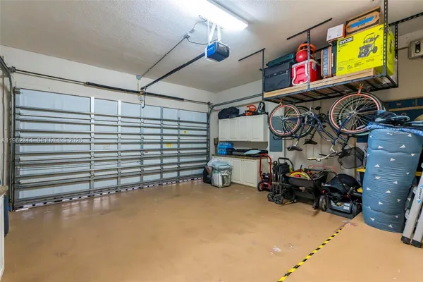 a view of storage and utility room