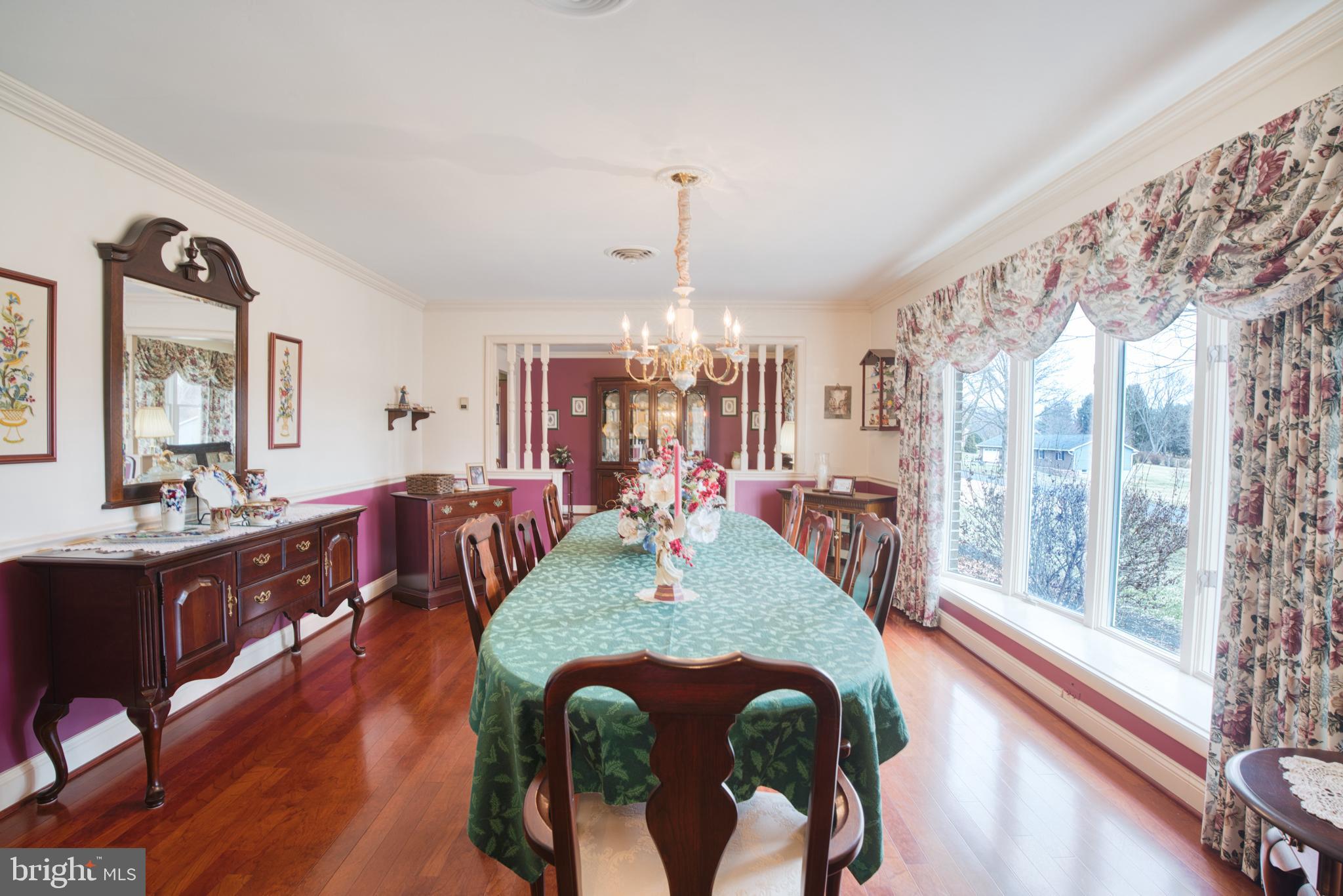 2026 Fallsgrove Way Fallston, MD 21047 - Photo 11 of 62 a view of a dining room with furniture window and wooden floor