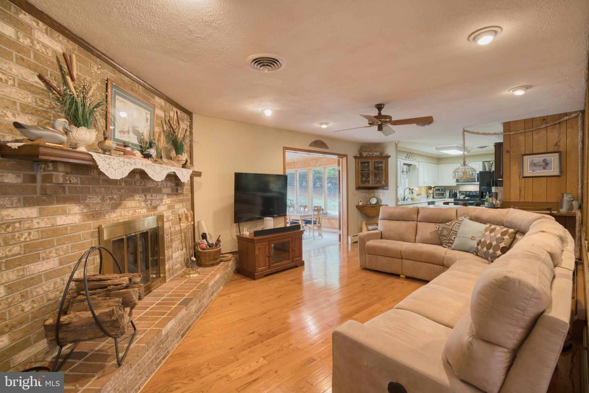 2026 Fallsgrove Way Fallston, MD 21047 - Photo 17 of 62 a living room with furniture and a flat screen tv