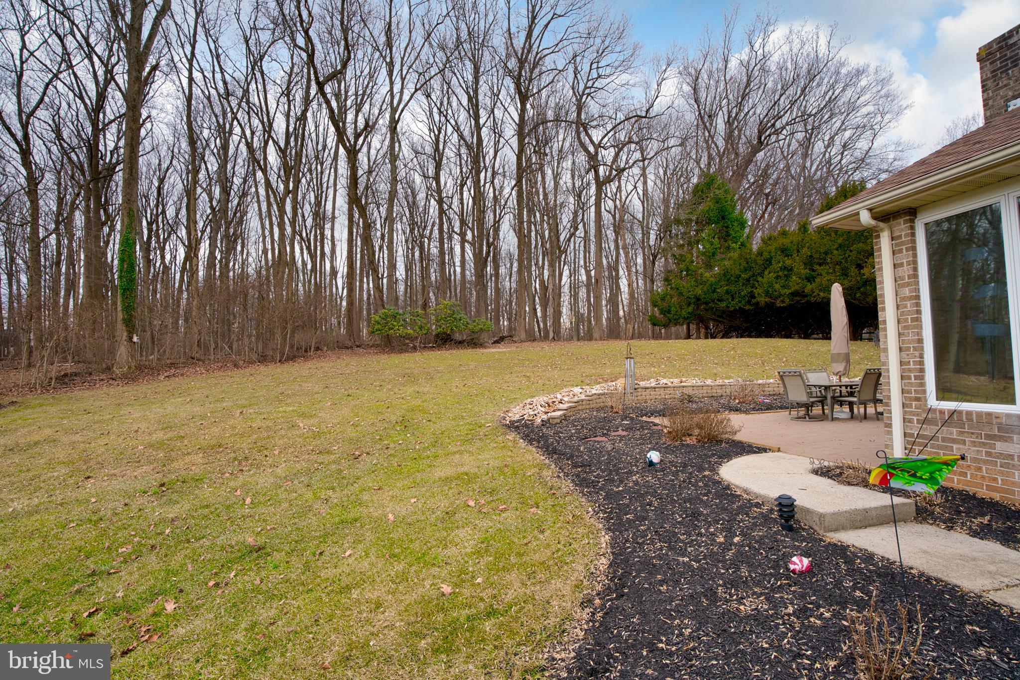 2026 Fallsgrove Way Fallston, MD 21047 - Photo 7 of 62 a view of a backyard with large trees