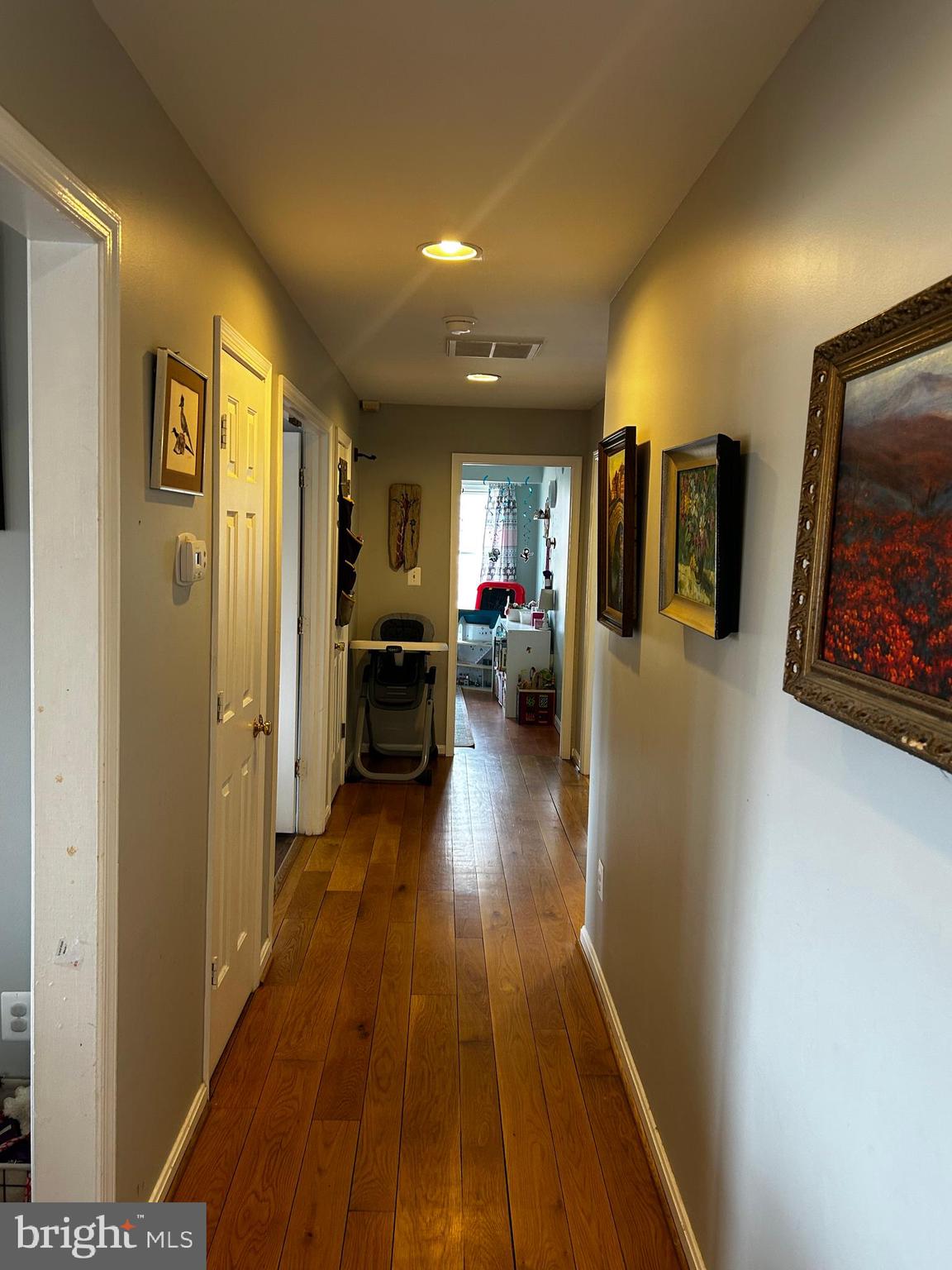 436 Hinsons Ford Road Amissville, VA 20106 - Photo 38 of 54 a view of a hallway with wooden floor