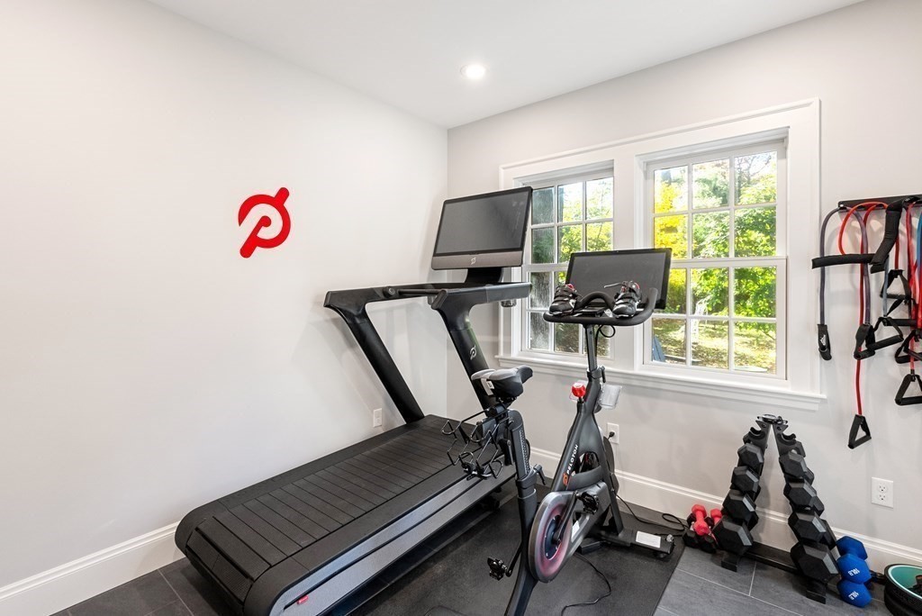 33 Damien Road Wellesley, MA 02481 - Photo 21 of 41 a view of a room with gym equipment