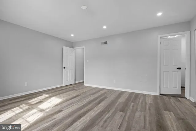 a view of empty room