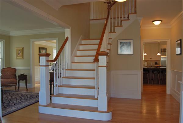 27 Oxford Road Wellesley, MA 02481 - Photo 13 of 19 a view of entryway and hall with wooden floor