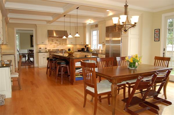 27 Oxford Road Wellesley, MA 02481 - Photo 2 of 19 a view of a dining room with furniture and chandelier