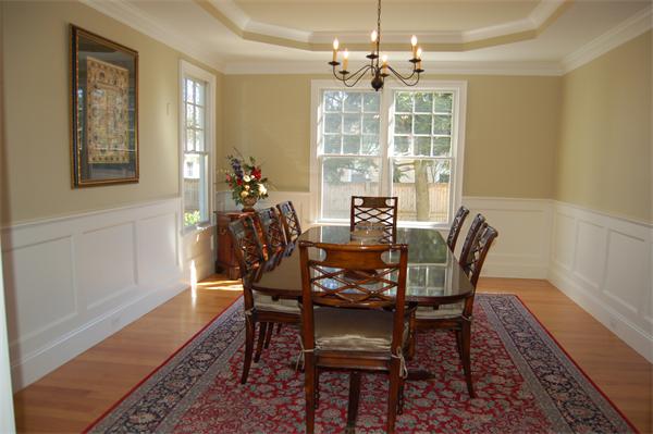 27 Oxford Road Wellesley, MA 02481 - Photo 10 of 19 a view of a dining room with furniture window and wooden floor